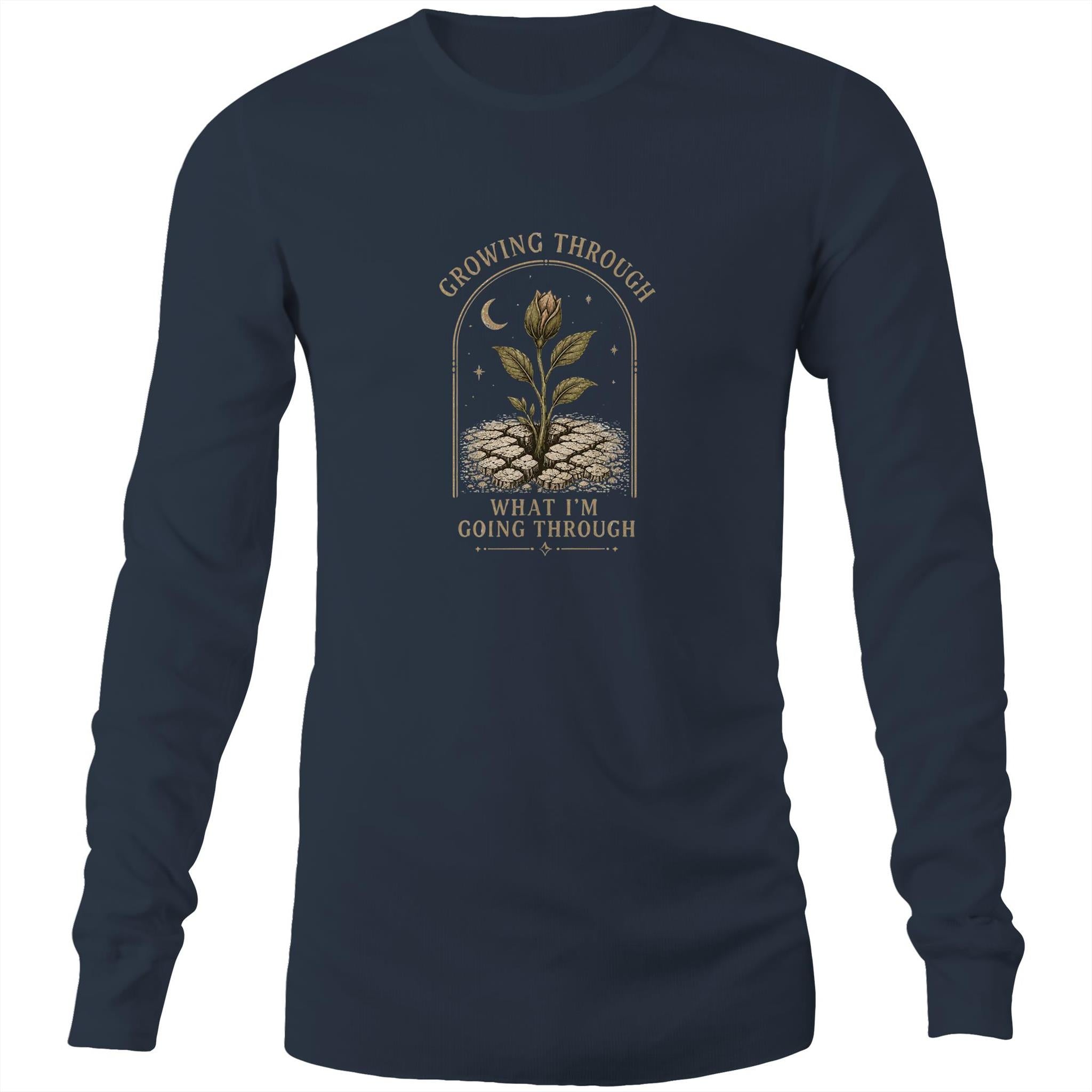 Growing Through What I'm Going Through Long-Sleeve Tee