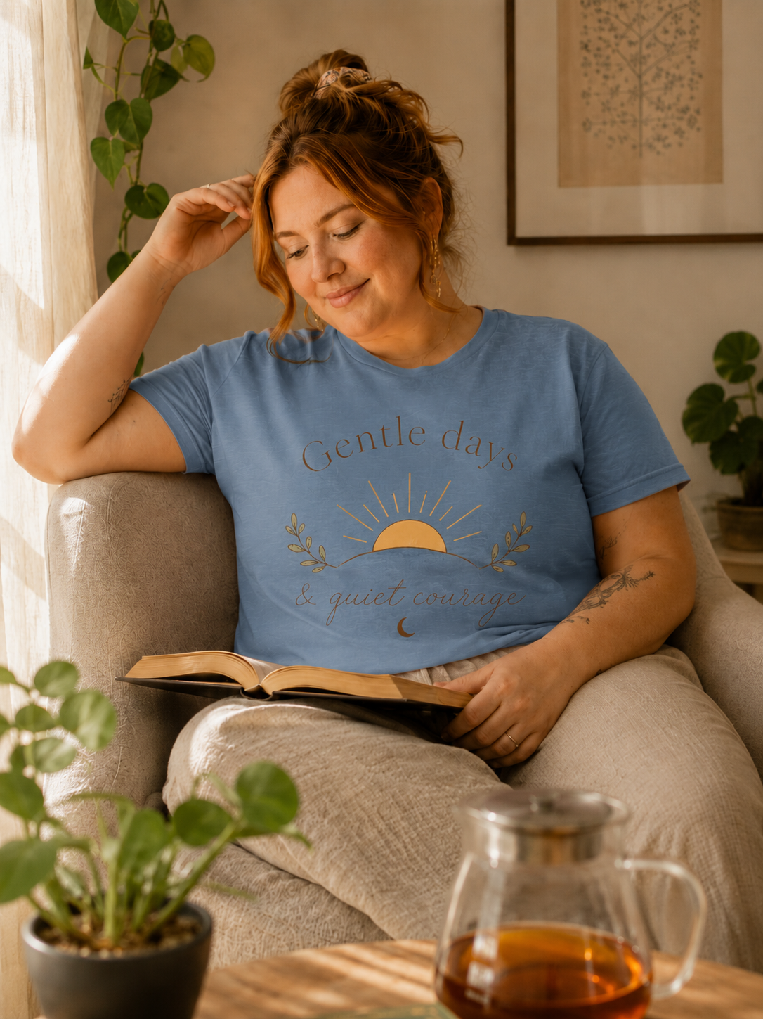 Gentle Days & Quiet Courage Tee
