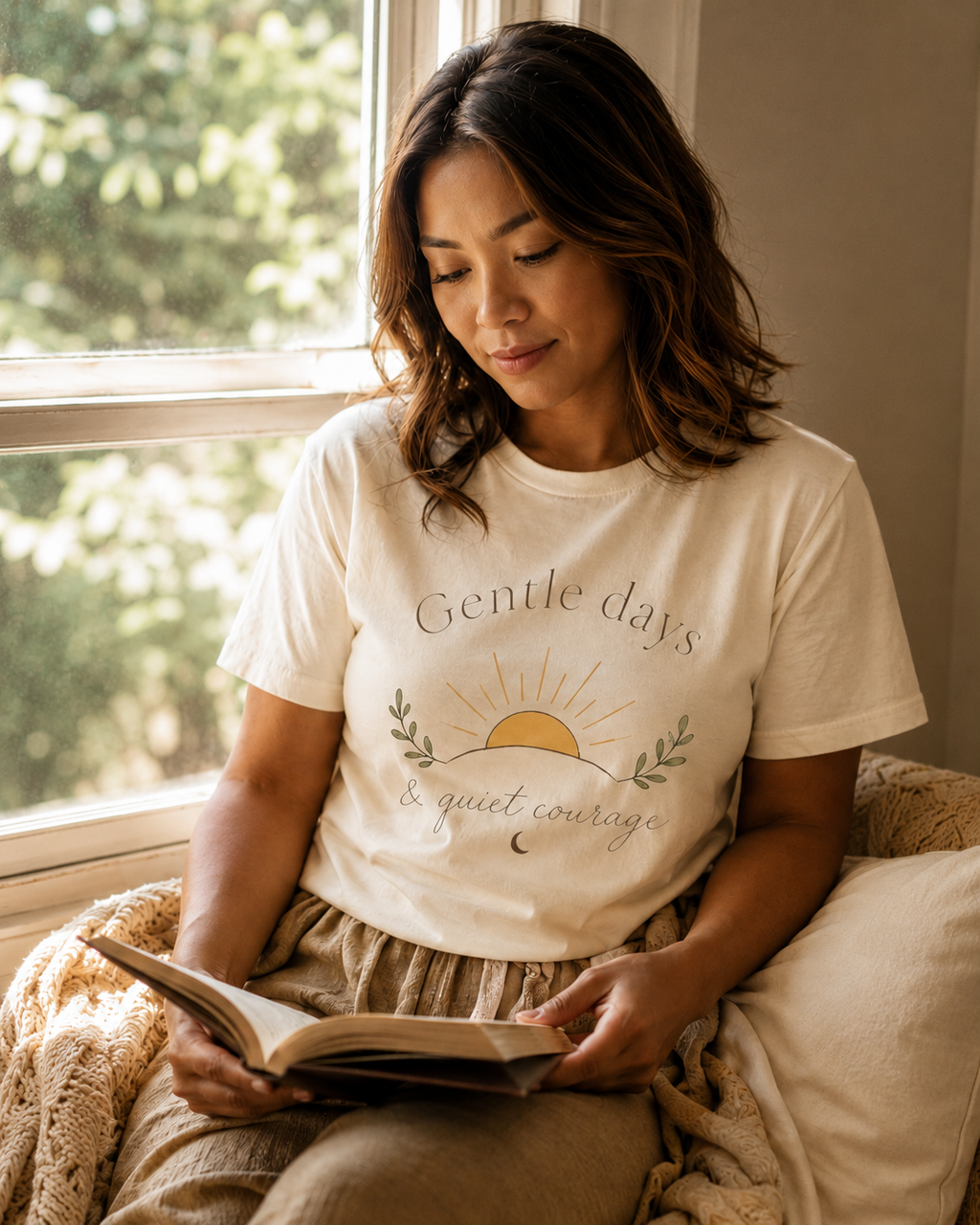 Gentle Days & Quiet Courage Tee