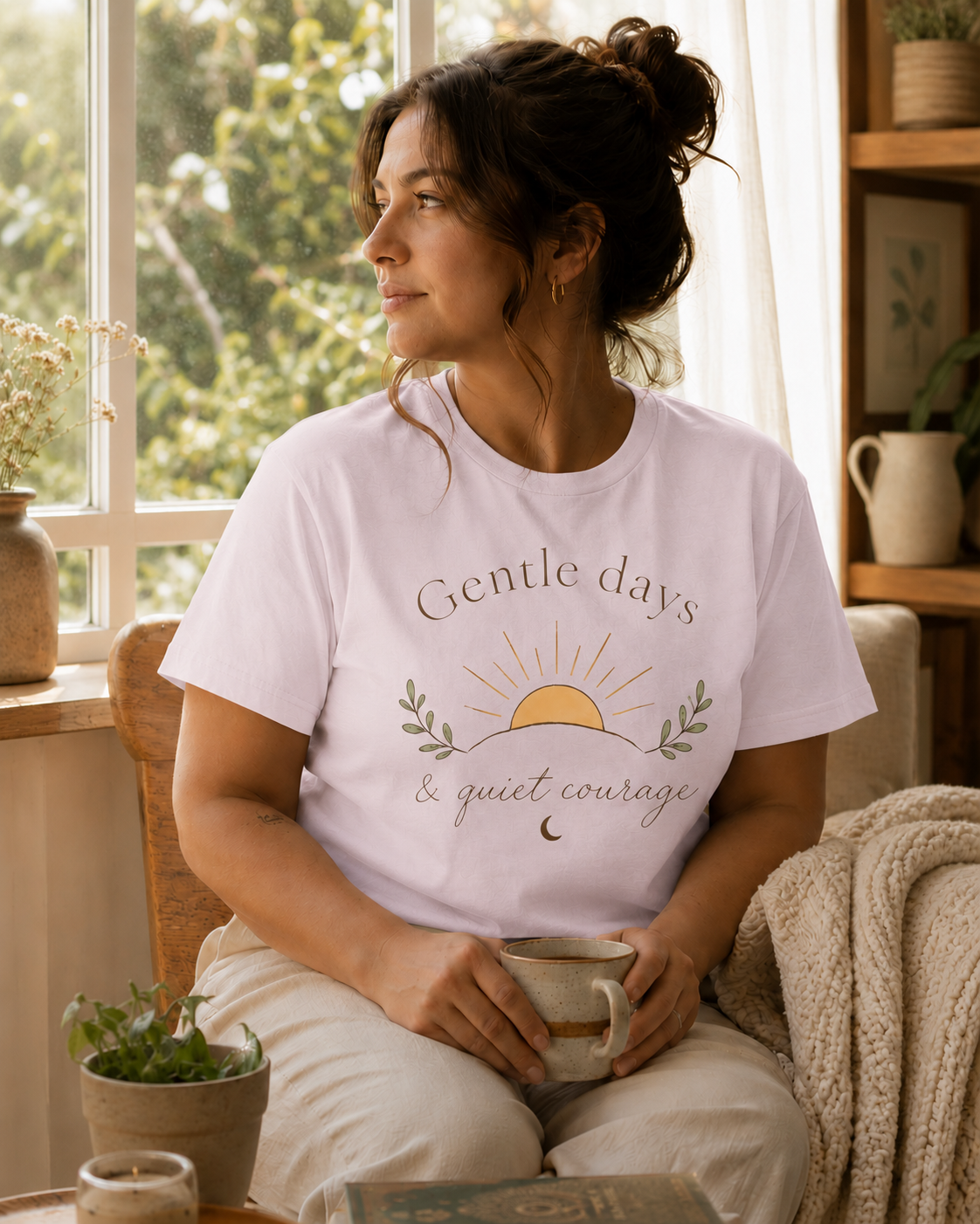 Gentle Days & Quiet Courage Tee