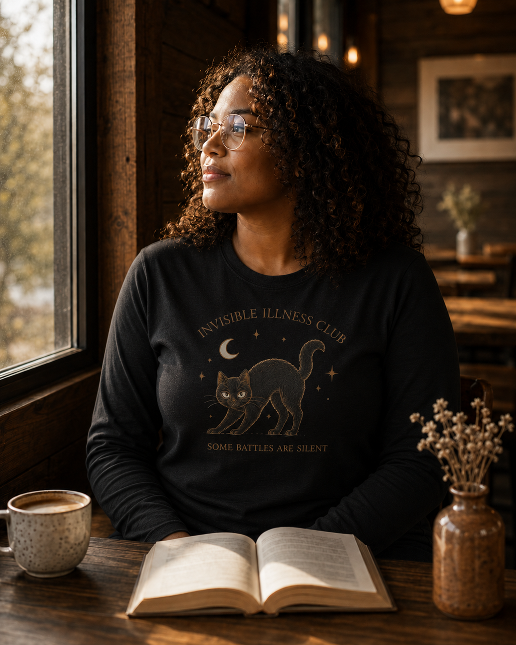 Invisible Illness Club Long-Sleeve Tee