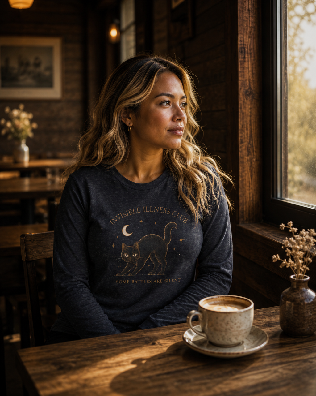 Invisible Illness Club Long-Sleeve Tee