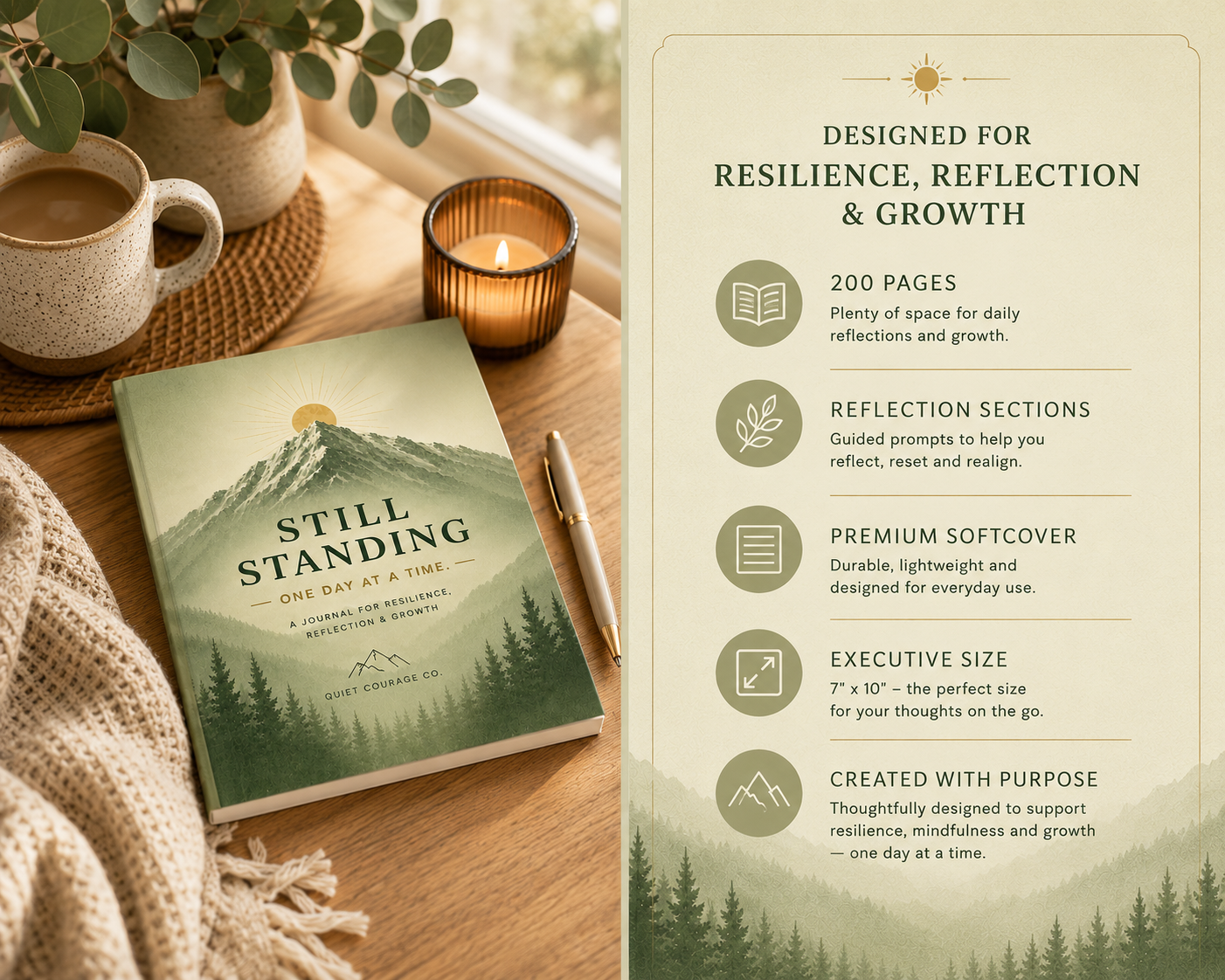 Quiet Courage Co- Still Standing Journal